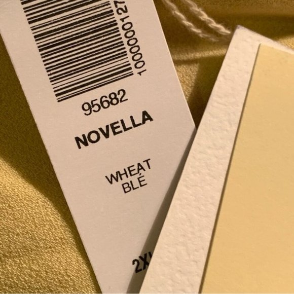 Wilfred Yellow Puff Sleeve Blouse - Picture 9 of 11